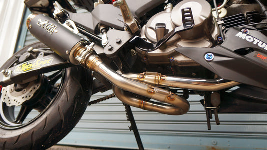 ZoOM Exhaust Kawasaki Z125 Pro 2017-2026 Z125PRO Z 125PRO LOOP Full System BLACK 2SLZ