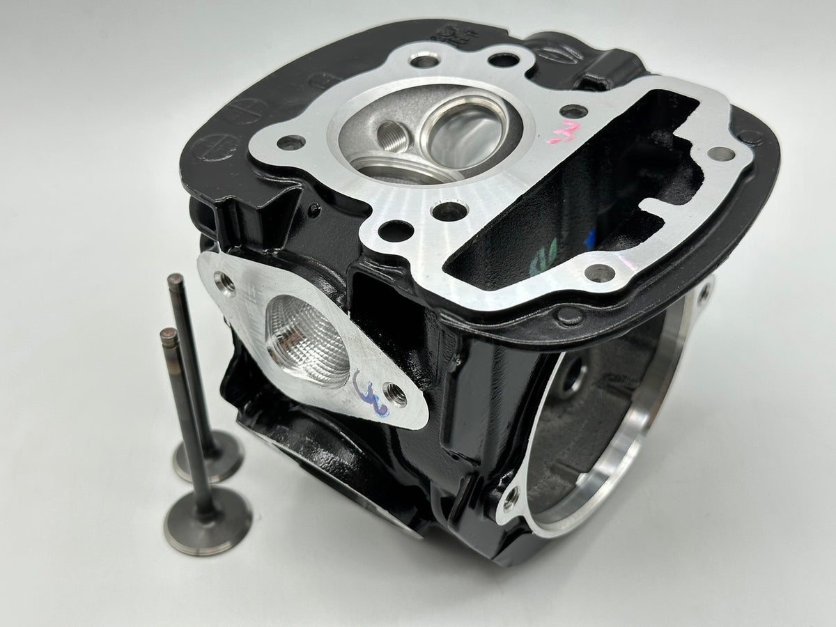 STR Cylinder Head Oversize Valves CNC dimpling Ported Honda GROM 125 Monkey 125 ST DAX 125 2022-2024