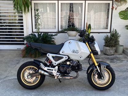 ZoOM Exhaust Honda MSX GROM 125 2022-2026 Gen3 Full System Brute Low Mount