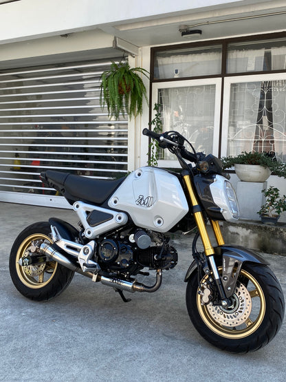 ZoOM Exhaust Honda MSX GROM 125 2022-2026 Gen3 Full System Brute Low Mount