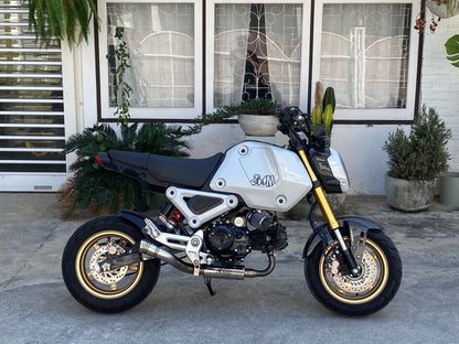 ZoOM Exhaust Honda MSX GROM 125 2022-2026 Gen3 Full System Brute Low Mount