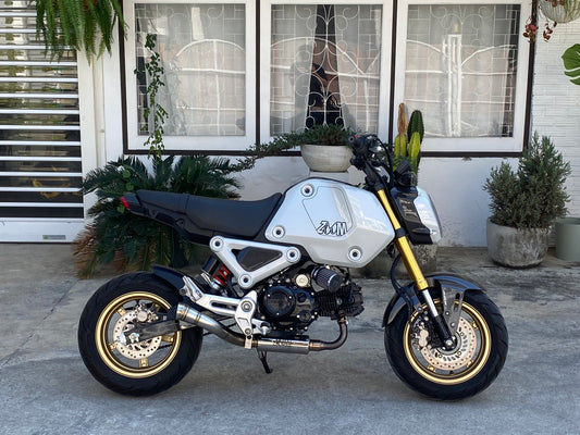 ZoOM Exhaust Honda MSX GROM 125 2022-2026 Gen3 Full System Brute Low Mount